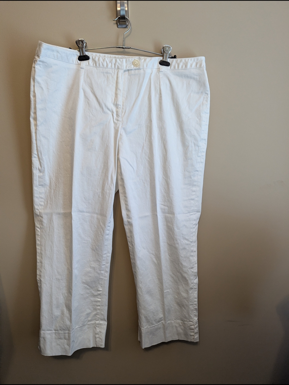 Covington White Ladies' Pants - Clean Straight Fit